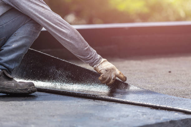 Professional Waterproofing technician working in Centreville, IL